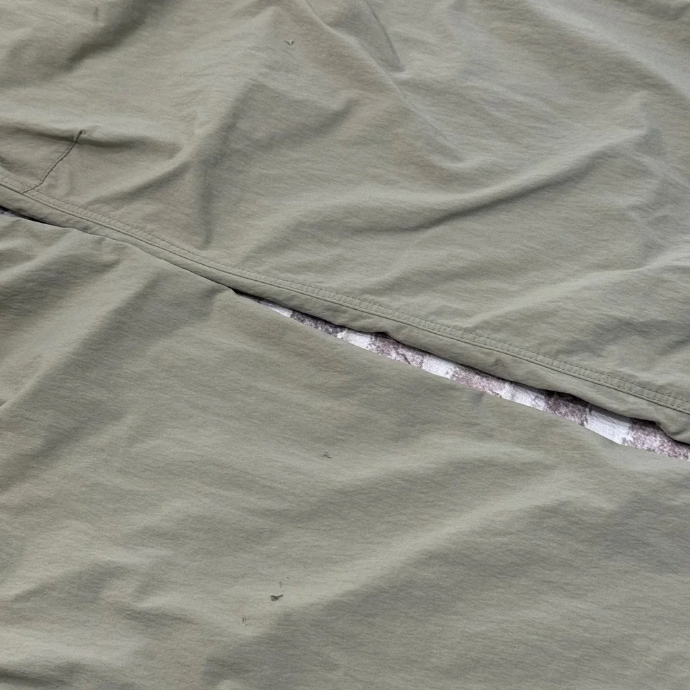 Arcteryx Palisade Cargo Pants Mens 36 x 35 Tan Khaki Technical Hiking Belted